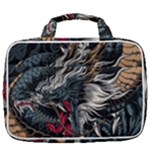 Dragon Snake Legend Japanese Mythology Travel Toiletry Bag With Hanging Hook