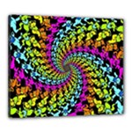 3d Grateful Dead 90 s Neon Dancing Bears Canvas 24  x 20  (Stretched)