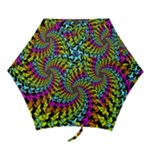 3d Grateful Dead 90 s Neon Dancing Bears Mini Folding Umbrellas