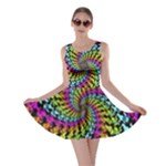 3d Grateful Dead 90 s Neon Dancing Bears Skater Dress