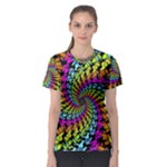 3d Grateful Dead 90 s Neon Dancing Bears Women s Sport Mesh T-Shirt