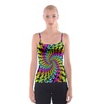 3d Grateful Dead 90 s Neon Dancing Bears Spaghetti Strap Top