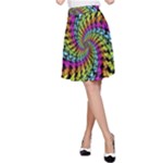 3d Grateful Dead 90 s Neon Dancing Bears A-Line Skirt