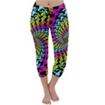 3d Grateful Dead 90 s Neon Dancing Bears Capri Winter Leggings 