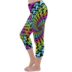 Capri Winter Leggings  Back