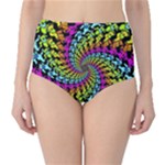 3d Grateful Dead 90 s Neon Dancing Bears Classic High-Waist Bikini Bottoms