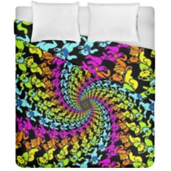 3d Grateful Dead 90 s Neon Dancing Bears Duvet Cover Double Side (California King Size) from ArtsNow.com