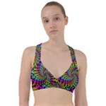 3d Grateful Dead 90 s Neon Dancing Bears Sweetheart Sports Bra