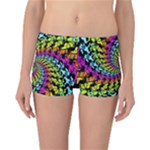 3d Grateful Dead 90 s Neon Dancing Bears Reversible Boyleg Bikini Bottoms