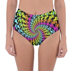 Reversible High-Waist Bikini Bottoms 