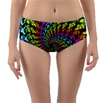 3d Grateful Dead 90 s Neon Dancing Bears Reversible Mid-Waist Bikini Bottoms