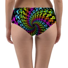 Reversible Mid-Waist Bikini Bottoms 