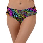 3d Grateful Dead 90 s Neon Dancing Bears Frill Bikini Bottoms