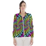 3d Grateful Dead 90 s Neon Dancing Bears Women s Windbreaker