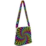 3d Grateful Dead 90 s Neon Dancing Bears Zipper Messenger Bag