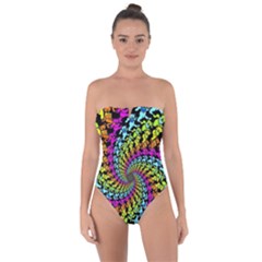 Tie Back One Piece Swimsuit 