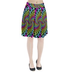 3d Grateful Dead 90 s Neon Dancing Bears Pleated Skirt from ArtsNow.com