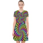 3d Grateful Dead 90 s Neon Dancing Bears Adorable in Chiffon Dress