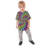 3d Grateful Dead 90 s Neon Dancing Bears Kids  Raglan T-Shirt