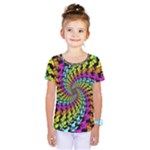 3d Grateful Dead 90 s Neon Dancing Bears Kids  One Piece T-Shirt