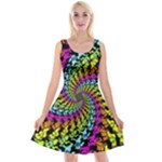 3d Grateful Dead 90 s Neon Dancing Bears Reversible Velvet Sleeveless Dress