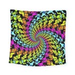 3d Grateful Dead 90 s Neon Dancing Bears Square Tapestry (Small)