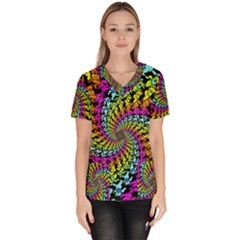 Women s V-Neck Scrub Top 