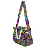 3d Grateful Dead 90 s Neon Dancing Bears Rope Handles Shoulder Strap Bag