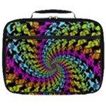 3d Grateful Dead 90 s Neon Dancing Bears Full Print Lunch Bag