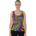 3d Grateful Dead 90 s Neon Dancing Bears Velvet Tank Top