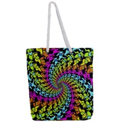 Full Print Rope Handle Tote (Large) 