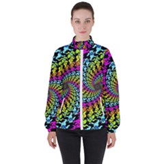 Women s High Neck Windbreaker 