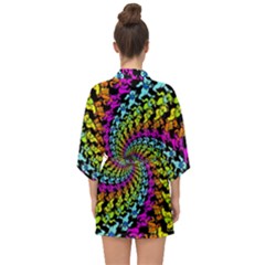 Half Sleeve Chiffon Kimono 