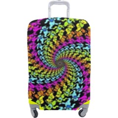 3d Grateful Dead 90 s Neon Dancing Bears Luggage Cover (Large) from ArtsNow.com