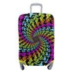 3d Grateful Dead 90 s Neon Dancing Bears Luggage Cover (Small)