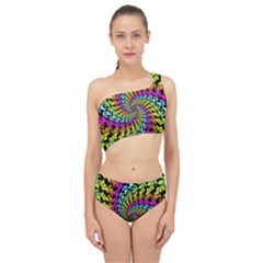 Spliced Up Two Piece Swimsuit 