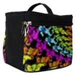 3d Grateful Dead 90 s Neon Dancing Bears Make Up Travel Bag (Small)