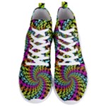 3d Grateful Dead 90 s Neon Dancing Bears Men s Lightweight High Top Sneakers