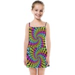 3d Grateful Dead 90 s Neon Dancing Bears Kids  Summer Sun Dress