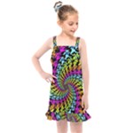 3d Grateful Dead 90 s Neon Dancing Bears Kids  Overall Dress