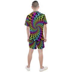 Men s Mesh T-Shirt and Shorts Set 