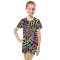 Kids  Mesh T-Shirt and Shorts Set 