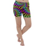 3d Grateful Dead 90 s Neon Dancing Bears Lightweight Velour Yoga Shorts