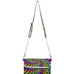 3d Grateful Dead 90 s Neon Dancing Bears Mini Crossbody Handbag