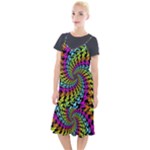 3d Grateful Dead 90 s Neon Dancing Bears Camis Fishtail Dress