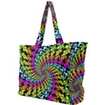 3d Grateful Dead 90 s Neon Dancing Bears Simple Shoulder Bag