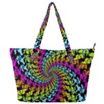 3d Grateful Dead 90 s Neon Dancing Bears Full Print Shoulder Bag