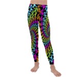 3d Grateful Dead 90 s Neon Dancing Bears Kids  Lightweight Velour Leggings