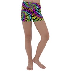 Kids  Lightweight Velour Yoga Shorts 