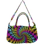 3d Grateful Dead 90 s Neon Dancing Bears Removable Strap Handbag